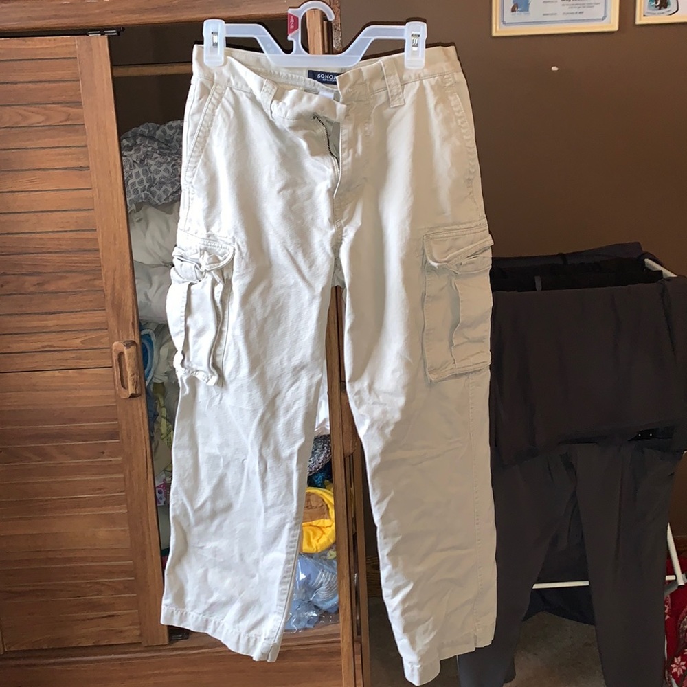 Light grey sonoma cargo pants